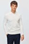 Men's Buttoned Polo Collar Slim Knit Sweater