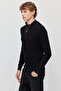 Men's Ribbed Zippered Knit Sweater - 3