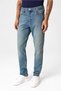 Light Navy Blue Denim Trousers - 5