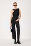 Bodysuit asimetric drapat - 2