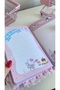 Ruffle Design Planner Notebook Hello Kitty Magnet Cover Inside-Designed Journal Daily Sanrio Kawaii - 6