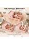 Plastic Desktop Storage Organizer Drawer Makeup Organizer Box, Multi Compartment Cosmetic Holder for - 5