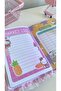Ruffle Design Planner Notebook Hello Kitty Magnet Cover Inside-Designed Journal Daily Sanrio Kawaii - 3