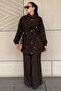 Trok Detailed Cap and Trouser Set - 3