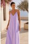 Lavinia Lilac Thin Strap Maxi Dress - 3
