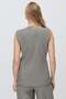 Women's Patterned V-Neck Buttoned Vest - 4