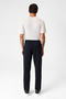Navy Blue Regular Fit Diagonal Jogger Pants - 6