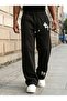 Printed (+) 3 Thread Threaded Winter Comfortable, Casual Baggy Sweatpants - 4