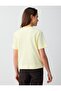Yellow 100% Cotton Short Sleeve Basic Knitted T-Shirt - 5