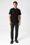 Black Regular Fit Crew Neck T-Shirt - 5