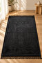 Soft Velvet Textured Prayer Mat - Patterned Tufted Prayer Mat - 2