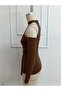 Women's off-the-shoulder mock neck long sleeve v-neck pleated viscose blouse - 5