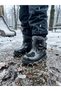 Waterproof Thermal Warm Lined Girls' Rain Boots - 4