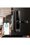 قفل باب ذكي Smart Door Lock work with Tuya Wi-Fi, Arabic Voice Guidance (10 Language), 5 U - 3