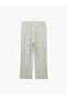 Regular Fit Pocketed Waist-Tied Sweatpants - 2