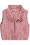 Civil Girl's Heart Quilted Vest |   Jessica Zero Sleeve High Neck Collar |   School Nursery and Daily Use - Pink - 3