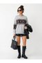 Crew Neck Women's "New Season Knitwear" "New Season • the Power of Pattern" with Its Soft Texture and Elegance