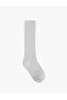 Ribbed Knee Socks - 2