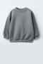Unisex Kids' Apple Printed 3 Thread Fabric Cotton Sweatshirt - 2