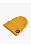 Label Detailed Ribbed Beret - 2