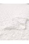 White Color Foam Fabric Thin Flexible Waffel Jersey Fabric for Dresses & Blouses Width: 160cm - 3