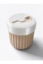 5-Piece Spice Rack Set with Wooden Look Lids, Spice Storage Container, Spice Jar - 2