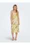 Rochie maxi, mix de culori - S