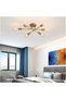 Candelabru LED modern 6xE27, D60, auriu - 2