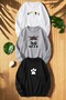 Unisex Mixed Printed Crew Neck Sweatshirt Set – Pack of 3