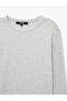 Slim Fit Camisole Cotton Blend Crew Neck Long Sleeve Basic T-Shirt - 3