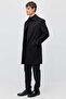 Men's Classic Collar Buttoned Coat - 2
