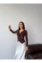 Double-Breasted Collar Buckle Long Sleeve Blouse