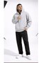 3-Piece Hooded Unisex Zippered Sweatshirt / Cardigan - 3