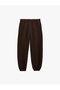 Comfortable Fit, Elastic Waist, Balloon Sweatpants with Pockets