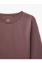 Slim Fit Long Sleeve Crew Neck Crop Sports T-Shirt - 3