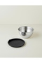 Hecha Stainless Steel 3-Piece Storage Container 16-20-24 cm Black - 6