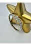 Full Zircon Stone Snake Handcuffs (Steel) Silver - 2