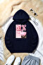 Unisex Pinkcar Printed Oversize Hoodie Hooded Sweatshirt - 2