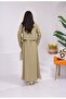 Women's Hijab Woven Modal Oversize Dress - 3