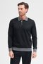 Men's Polo Neck Long Sleeve Sweatshirt - 5