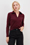 Half Zip Polo Collar Slim Fit Modal Sweatshirt