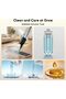 Spray Mop Dry Wet Mop, 0.12s Instant Mist, 360° swivel floor head, 2 Wide Microfiber Cloths & a Cleaning Scraper, Refillable Water Bottle, Suitable for hardwood, bamboo, marble, vinyl, tile - 6