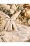 White Linen Ribbon 1.5 cm – 1 Roll 20 Meters – Gift Wrapping, Flower Bouquet, Event and Decoration Ornament Ribbon - 3