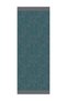 Henna Pattern Double-Sided Shawl Dark Grey-Emerald - 5