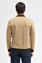 Men's Polo Neck Long Sleeve Sweatshirt - 7