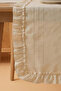 Beige Ruffled Colber Runner 45X115 cm - 7