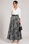 Shawl Pattern Skirt