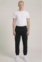 3 Thread Men's Sweatpants with Elastic Cuffs Soft Cotton Smoked Gray Brown Black Stone