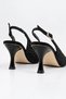 Women's Evening Dress Shoes with Stone and Pearl Detail Heels, Stylish Evening and Special Occasion Shoes - 9