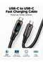 WELLTECH DIGIT21 Type-C Zinc Cable, Durable USB Type-C Charging & Data Cable, Fast Charging USB-C Cable for Smartphones, Tablets, Android Devices, - 2